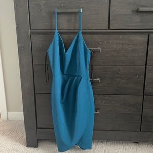 Teal lulus dress